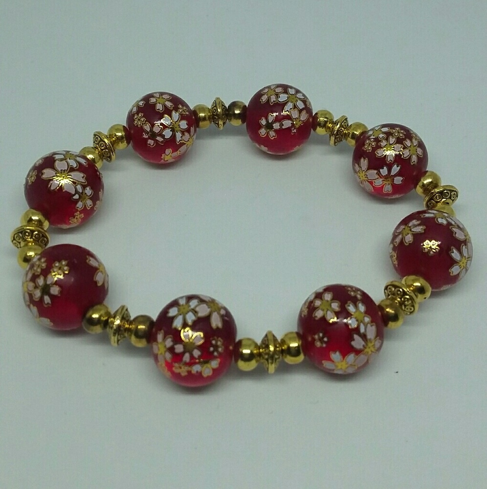 Red and Gold bracelet